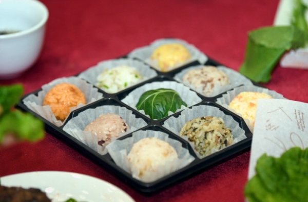 광주대표음식으로 선정된 광주주먹밥.