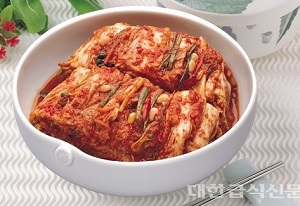 한국인 김치 섭취량, 10년새 22% 감소