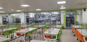 울산 최초로 초등학교에 전기식 급식소 설치