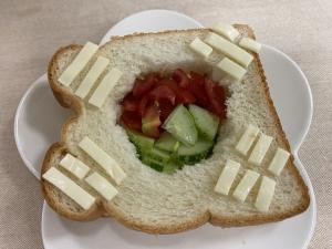 8월 요리조리 - 태극기 샌드위치