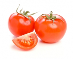 토마토는 항산화 성분인 라이코펜을 다량 함유하고 있다.